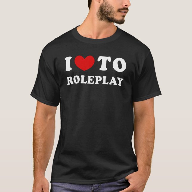 Ich Liebe zu spielen Ich mag es zu spielen T-Shirt (Vorderseite)