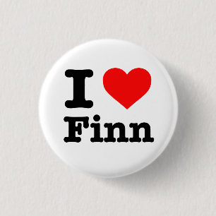 "ICH LIEBEFINN" 1,25 Zoll Button