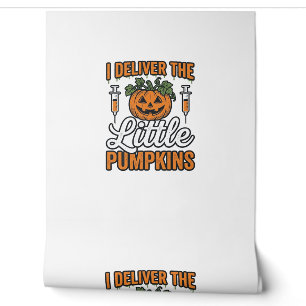 Ich liefere die kleinen Kürbisse Halloween Kranken Tapete