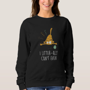 Ich Litter Alle kann nicht einmal Katzenkätzchen S Sweatshirt
