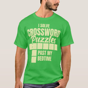 Ich löse Kreuzworträtsel T-Shirt