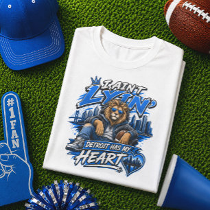 Ich lüge nicht, Detroit hat mein Herz Football T-Shirt