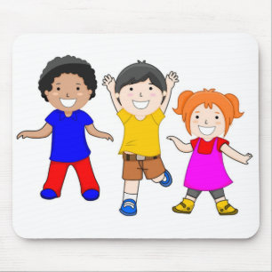 ICH LUV MEINE FREUNDE MOUSEPAD