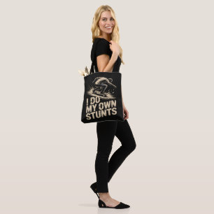 ICH MACH MEINE EIGENEN STUNTS Skateboard Tasche
