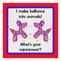 Ich mache Balloons zu Tieren Twister