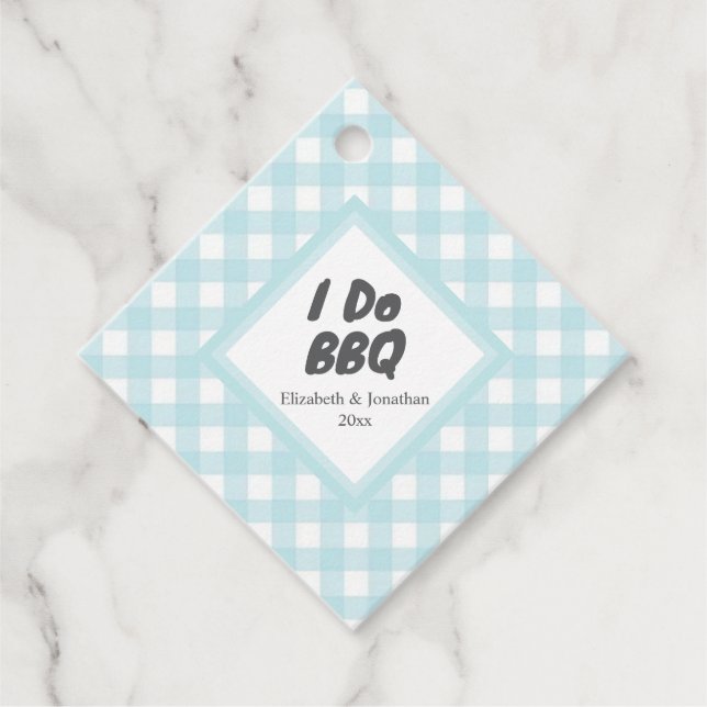 Ich mache BBQ Geschenkanhänger (Vorderseite)