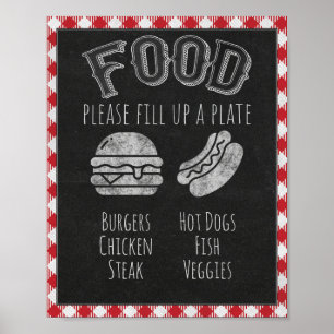 Ich mache BBQ-Party-Essen-Bar, BBQ-Bar & Grill-Sch Poster