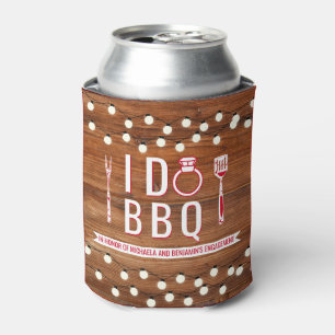 Ich mache BBQ Rustikale Verlobungsfeier Paare Show Dosenkühler