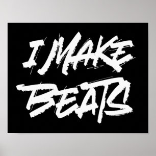 Ich mache Beats Poster