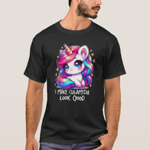 ICH MACHE CHLAMYDIA SEHR GUT Funny Ipassend Wei T-Shirt