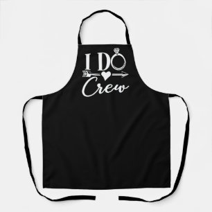 Ich mache Crew - Junggeselinnen-Abschied Bridal We Schürze