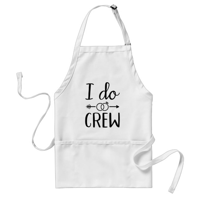Ich mache Crew Junggeselinnen-Abschied Schürze (Vorne)