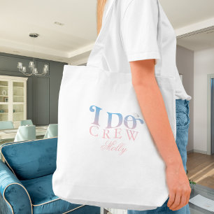 Ich mache Crew Pastel Moderne Schriftart Tote Tasc Tragetasche