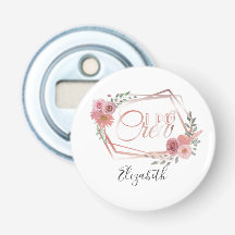 Ich mache Crew Rosa Blütenrot Rosa Blume Grüne
