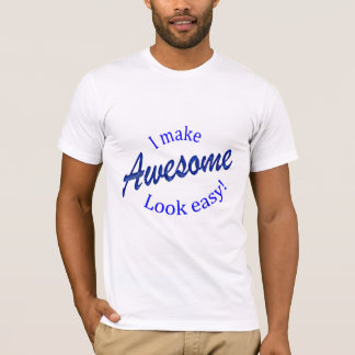 Ich mache das Aussehen leicht T-Shirt