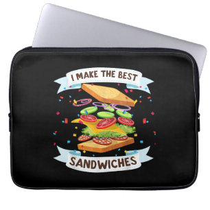 Ich mache das beste Sandwichkleid für Liebhaber vo Laptopschutzhülle