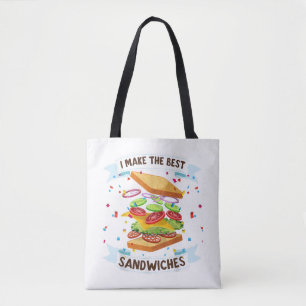 Ich mache das beste Sandwichkleid für Liebhaber vo Tasche
