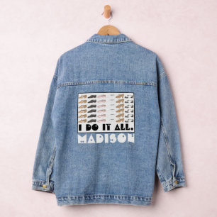 Ich mache das ganze Ballet Stechend Jazz Lyrical S Jeansjacke