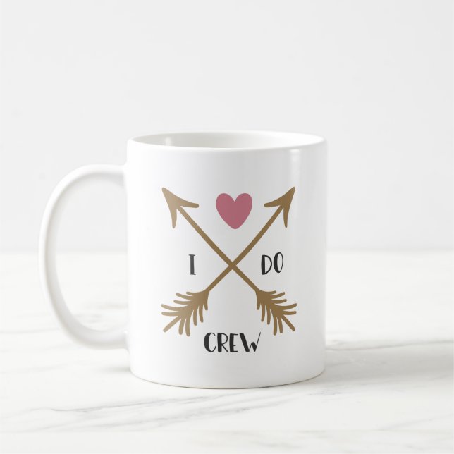 Ich mache einen Vorschlag für Hochzeiten von CREWS Kaffeetasse (Links)