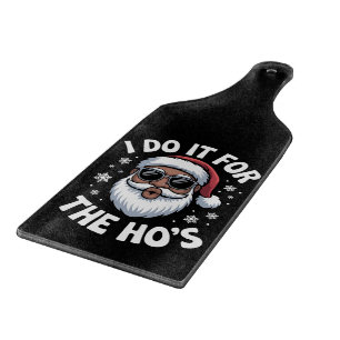 Ich mache es für die Hos Weihnachten Afroamerikani Schneidebrett