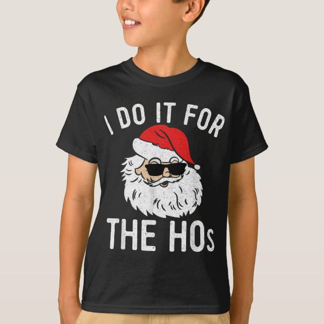 Ich mache es für Weihnachten im Juli, Weihnachtsma T-Shirt (Vorderseite)