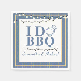 Ich mache GRILLEN Engagement Party Polterabend Serviette