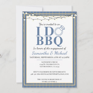 Ich mache GRILLEN Paare Dusche Engagement Party Einladung