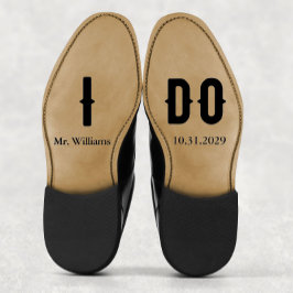 Ich mache Groom Gothic Wedding Shoes maßgeschneide Aufkleber