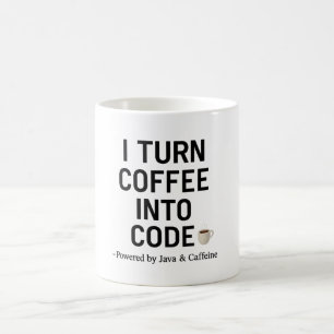 Ich mache Kaffee in Code - Witziges Programmangebo Kaffeetasse