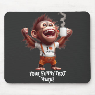 Ich mache Kaffee Mousepad