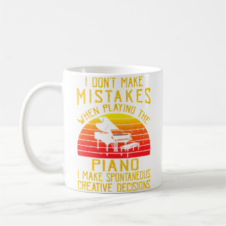 Ich mache keine Fehler beim Klavierspielen Kaffeetasse