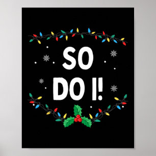 Ich mache keine passenden WeihnachtsfamilienOutfit Poster