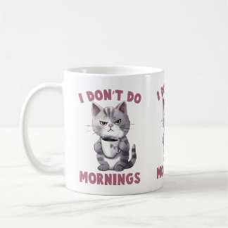 Ich mache keinen Morgen Kaffeetasse