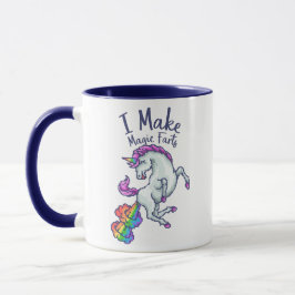 Ich mache magische Furzen zu einem Rainbow-Einhorn Tasse