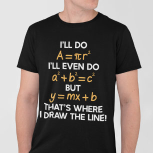 Ich mache Mathe Formel Funny Mathe Puns für Studen T-Shirt
