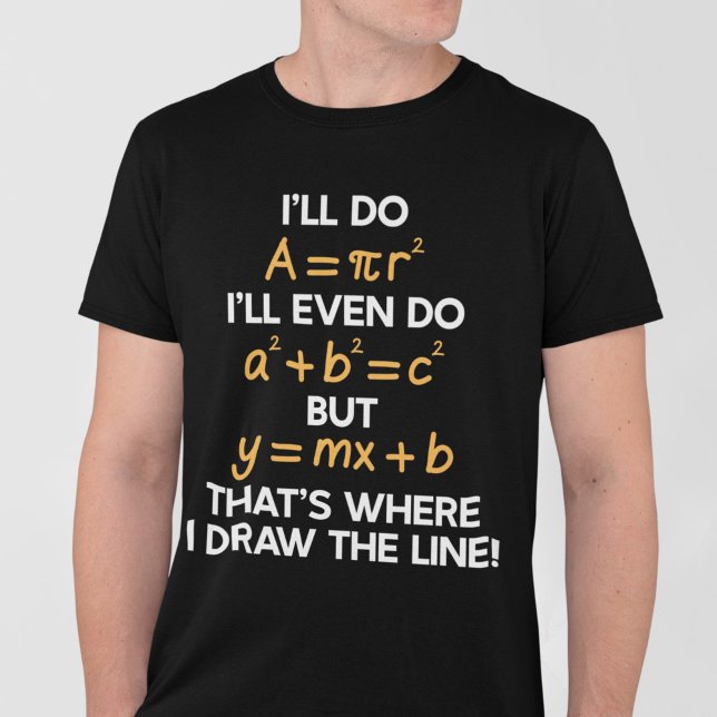 Ich mache Mathe Formel Funny Mathe Puns für Studen T-Shirt (Von Creator hochgeladen)