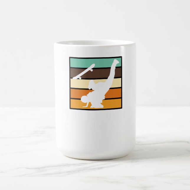Ich mache mein eigenes Skateboarden Skateboarden Kaffeetasse (Mittel)
