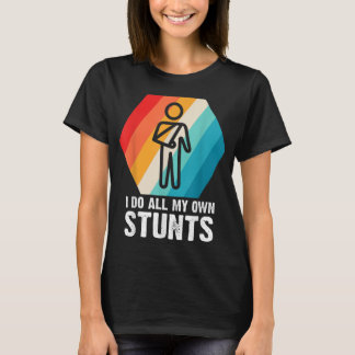 Ich mache mein eigenes Stunts-Geschenk für einen v T-Shirt