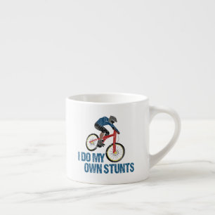 Ich mache mein eigenes Stunts Mountainbike Vintag Espressotasse