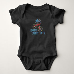 Ich mache mein eigenes Stunts Mountainbiking Baby Strampler