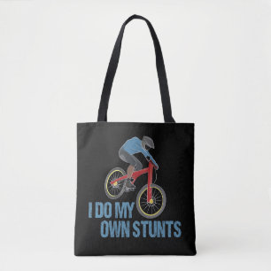 Ich mache mein eigenes Stunts Mountainbiking Tasche