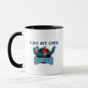 Ich mache meine eigenen Stunts beim Skydiving lust Tasse