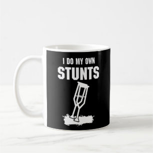 Ich mache meine eigenen Stunts - bekomme einen gut Kaffeetasse