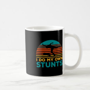 Ich mache meine eigenen Stunts für Skateboarder Sk Kaffeetasse