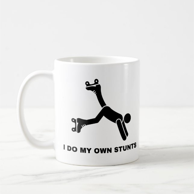 Ich mache meine eigenen Stunts Kaffeetasse (Links)