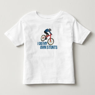 Ich Mache Meine Eigenen Stunts Mountainbiker Vinta Kleinkind T-shirt