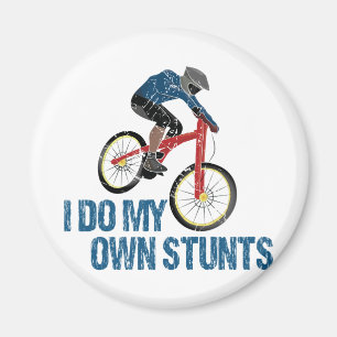 Ich Mache Meine Eigenen Stunts Mountainbiker Vinta Magnet