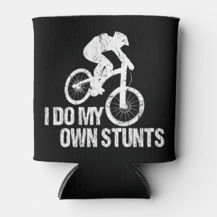 Ich mache meinen eigenen Stunts-Abfahrts-Biken-Fun Dosenkühler