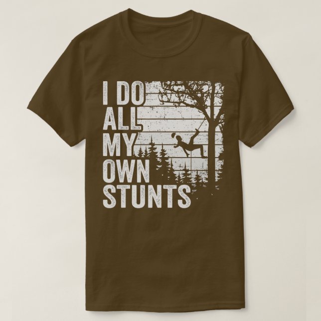 Ich mache meinen eigenen Stunts-Artischisten-Menne T-Shirt (Design vorne)