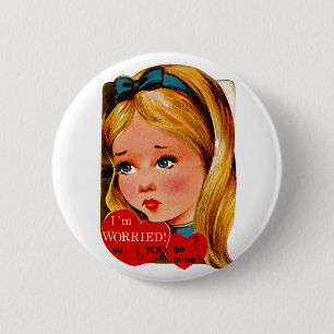Ich mache mir Sorgen..Willst du meins sein? Button